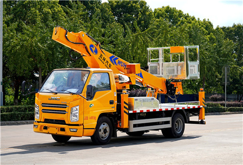 江鈴23米藍牌伸縮臂高空作業車技術參數