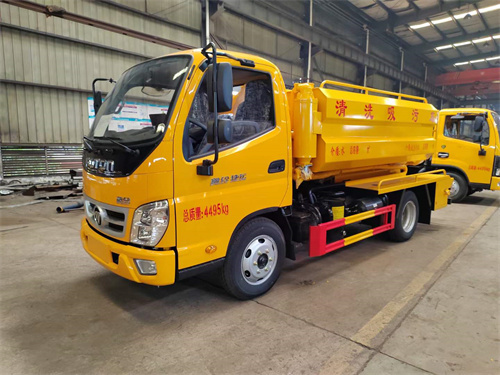 性價比最高的藍牌車福田奧鈴清洗吸污車--有京環可上京牌