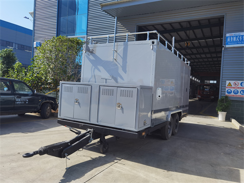 ​拖拽式邊坡雷達方艙檢測車你覺得這個方艙系統實用嗎？