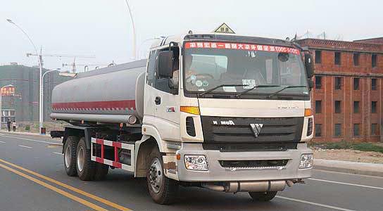 歐曼後雙橋化工液體運輸車