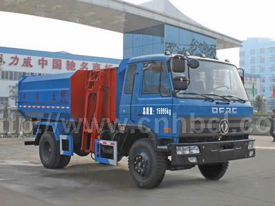 9噸國四東風153挂桶式垃圾車