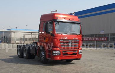 國四新款德龍M300後雙橋牽引頭