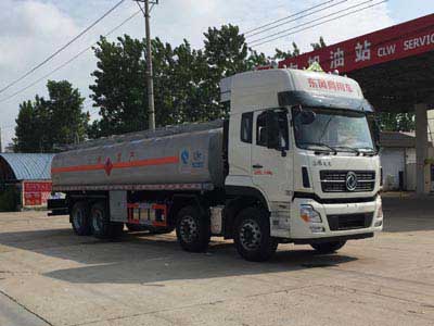 國五東風天龍前四後八25方運油車