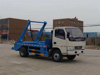 國五東風小多利卡擺臂式垃圾車 