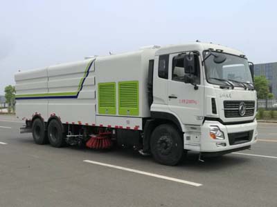 國五東風天龍後八輪（12+10）方洗掃車